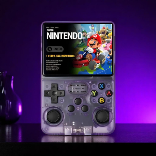 Console RetroGame – 15 000 Jeux Rétro | 4 Coloris | Plug & Play